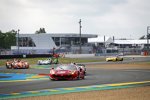 Giancarlo Fisichella, Toni Vilander und Matteo Malucelli 