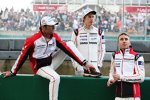 Mark Webber, Brendon Hartley und Timo Bernhard 