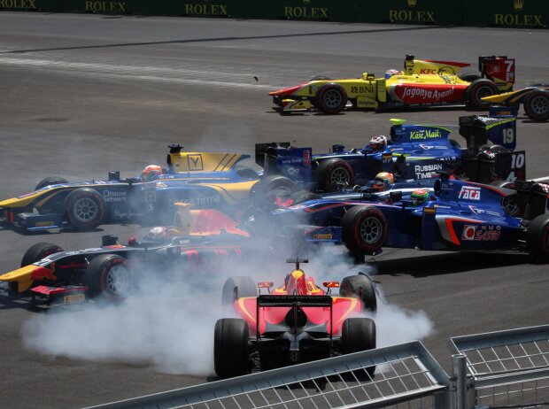 Startcrash GP2 Baku Startcrash GP2 Baku