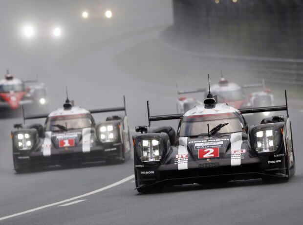 Neel Jani, Marc Lieb, Timo Bernhard, Mark Webber