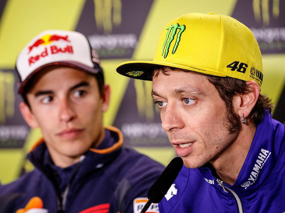 Marc Marquez, Valentino Rossi