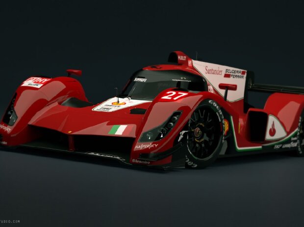 Titel-Bild zur News: Ferrari LMP1 Concept