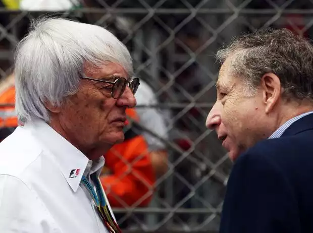 Bernie Ecclestone, Jean Todt Titel-Bild zur News: Bernie Ecclestone, Jean Todt