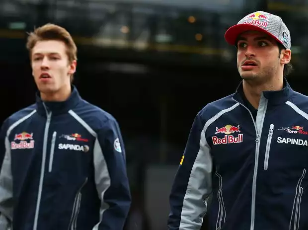Carlos Sainz, Daniil Kwjat Titel-Bild zur News: Carlos Sainz, Daniil Kwjat