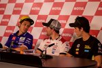Valentino Rossi, Cal Crutchlow und Alex Rins 