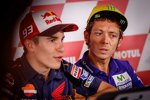 Marc Marquez und Valentino Rossi 