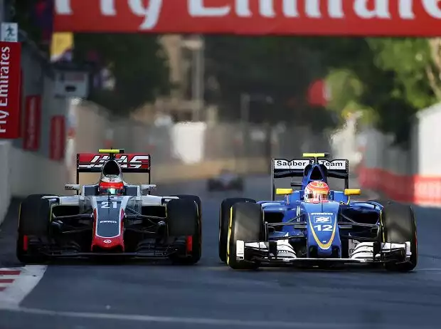 Esteban Gutierrez, Felipe Nasr Titel-Bild zur News: Esteban Gutierrez, Felipe Nasr