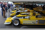 Historische Formel-1-Autos von Renault