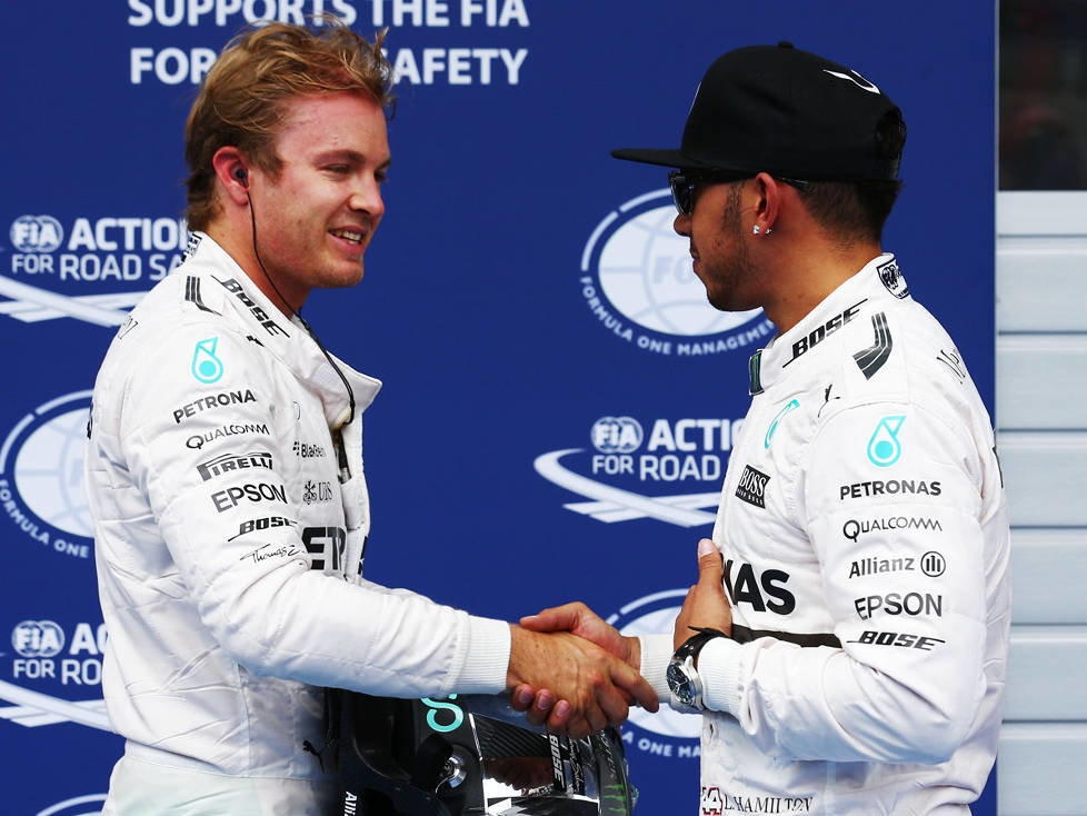 Nico Rosberg, Lewis Hamilton