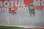 Valentino Rossi vor Daniel Pedrosa 