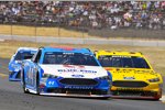 Brian Scott (Petty) und Chris Buescher (Front Row) 