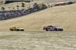 David Ragan (BK) und Chris Buescher (Front Row) 