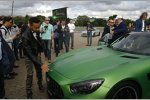 Premiere des Mercedes-AMG GT R in Brooklands mit Lewis Hamilton 