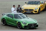 Premiere des Mercedes-AMG GT R in Brooklands mit Lewis Hamilton 