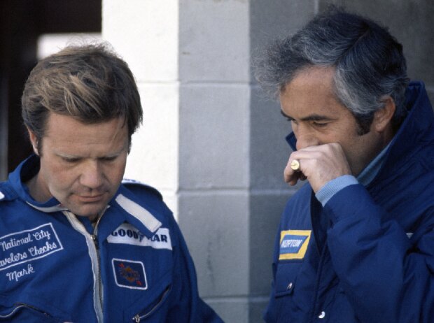 Mark Donohue und Roger Penske Mark Donohue und Roger Penske