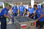 Fußballfieber auch im WRC-Paddock