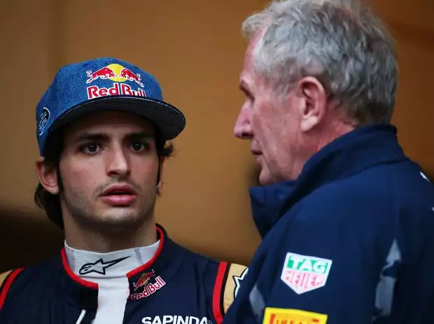 Titel-Bild zur News: Carlos Sainz, Helmut Marko