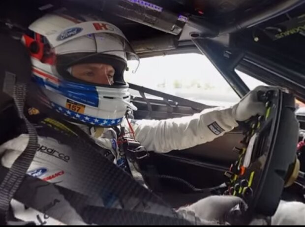 Titel-Bild zur News: Joey Hand im 360-Grad-Video in Le Mans 2016 mit seinem Ford GT