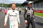 Nico Rosberg (Mercedes) und Nico Hülkenberg (Force India) 