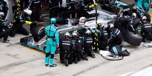Mercedes-Strategiepanne forderte Stallcrash heraus