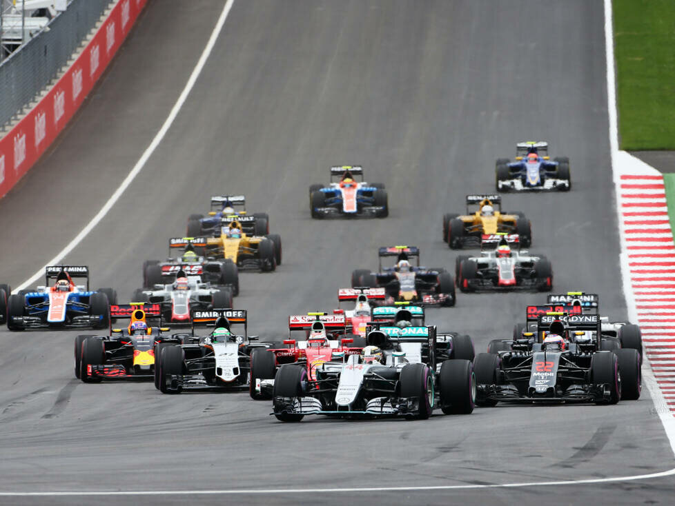 Lewis Hamilton Start