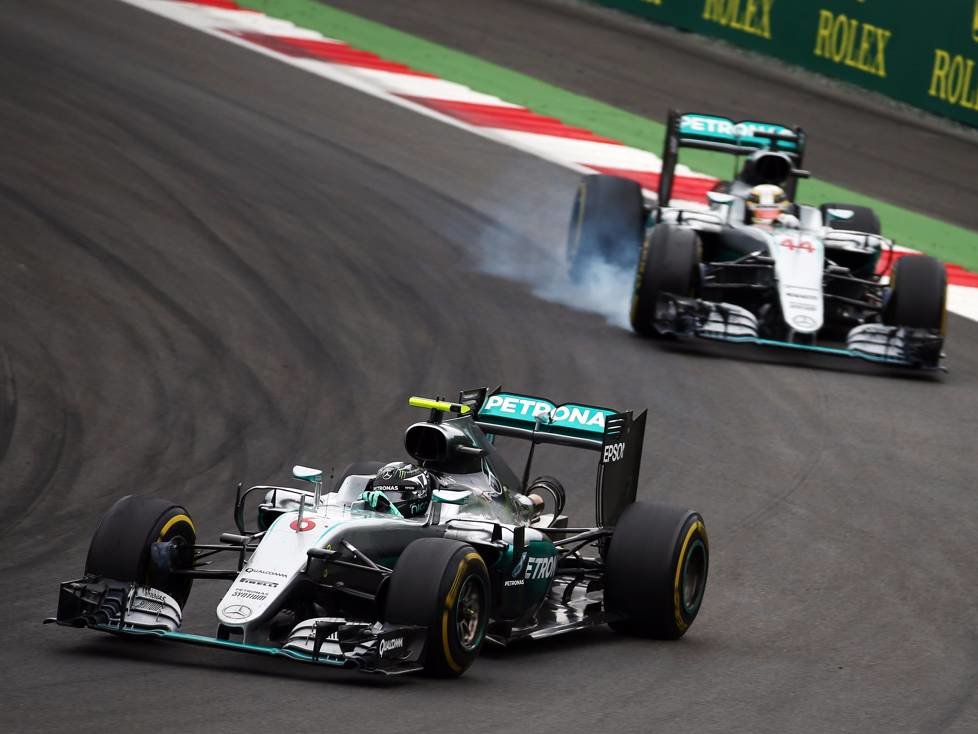 Nico Rosberg, Lewis Hamilton