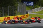 Max Verstappen (Red Bull) und Daniel Ricciardo (Red Bull) 