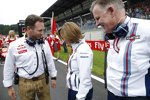 Claire Williams und Christian Horner 