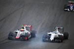 Esteban Gutierrez (Haas) und Felipe Massa (Williams) 