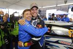 Jost Capito und Andreas Mikkelsen (Volkswagen) 