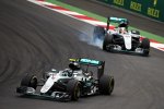 Nico Rosberg (Mercedes) und Lewis Hamilton (Mercedes) 