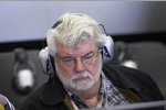 George Lucas in der Mercedes-Garage