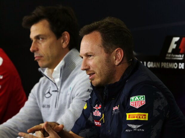 Toto Wolff, Christian Horner Toto Wolff, Christian Horner