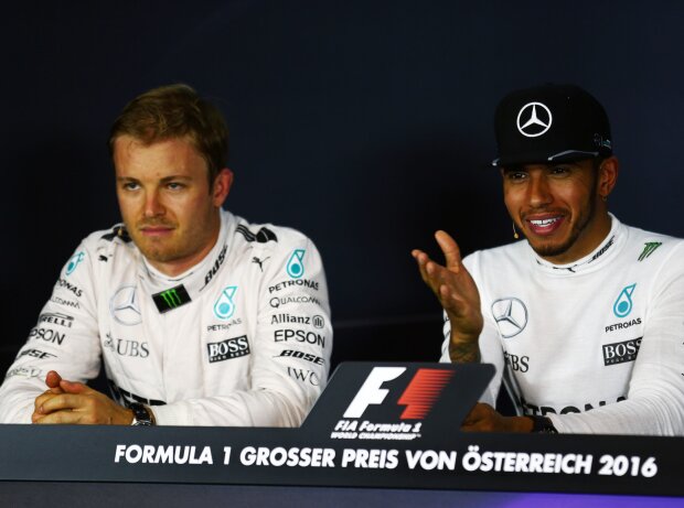 Nico Rosberg, Lewis Hamilton