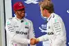 Bild zum Inhalt: Mercedes-Friede "nur Show": Hamilton zertrümmert Zimmer