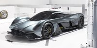Bild zum Inhalt: Aston Martin und Red Bull stellen Supersportwagen AM-RB 001 vor