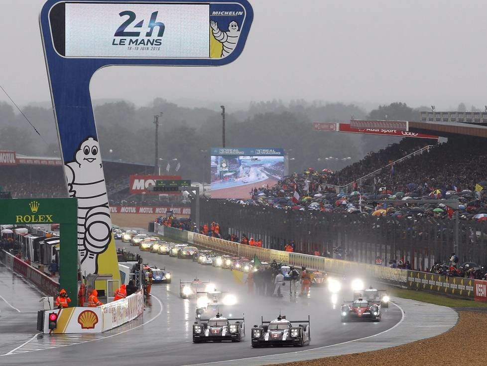 Start 24 Stunden Le Mans 2016