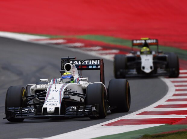 Titel-Bild zur News: Felipe Massa, Sergio Perez