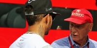 Bild zum Inhalt: Hamiltons Wutanfall: Niki Lauda nimmt Aussagen zurück