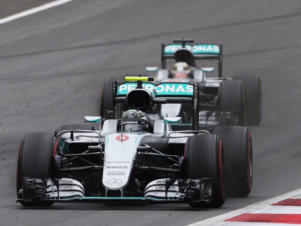 Nico Rosberg, Lewis Hamilton