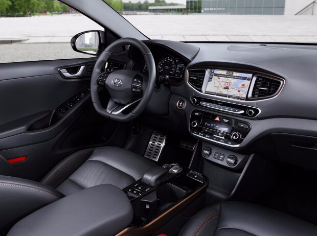 Cockpit des Hyundai Ioniq Electric Cockpit des Hyundai Ioniq Electric
