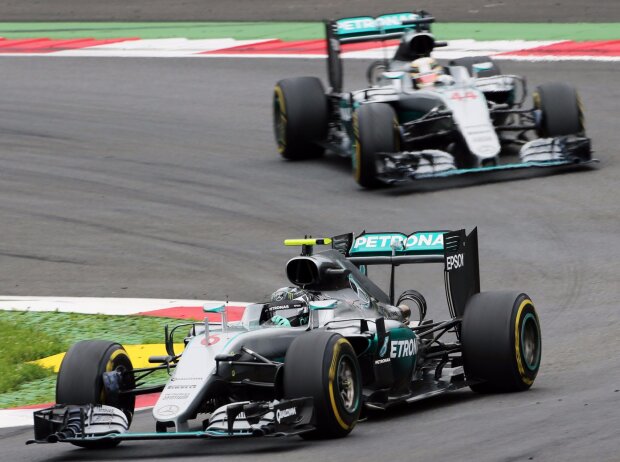 Lewis Hamilton, Nico Rosberg Lewis Hamilton, Nico Rosberg