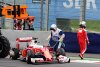 Bild zum Inhalt: Sebastian Vettel nach Reifenschaden: "Das Richtige versucht"