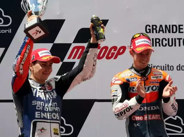Jorge Lorenzo, Casey Stoner Titel-Bild zur News: Jorge Lorenzo, Casey Stoner