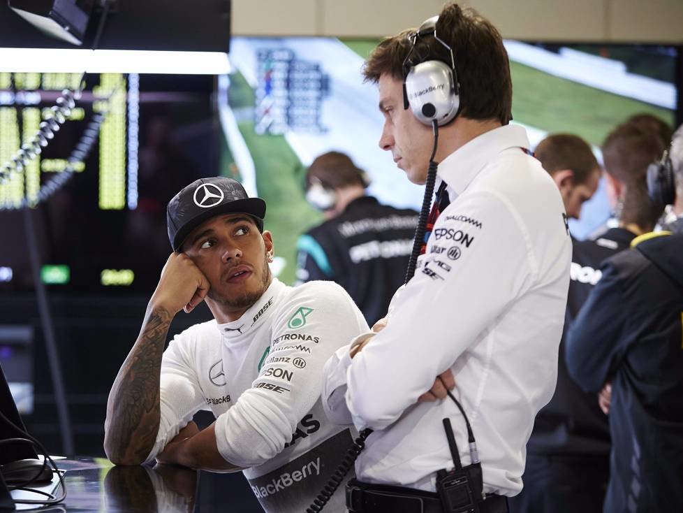 Lewis Hamilton, Toto Wolff