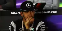 Bild zum Inhalt: Stallorder-Frage: Hamilton macht sich über Journalisten lustig