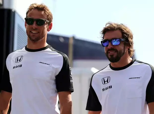 Jenson Button, Fernando Alonso Titel-Bild zur News: Jenson Button, Fernando Alonso