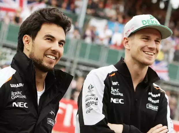 Sergio Perez, Nico Hülkenberg Titel-Bild zur News: Sergio Perez, Nico Hülkenberg