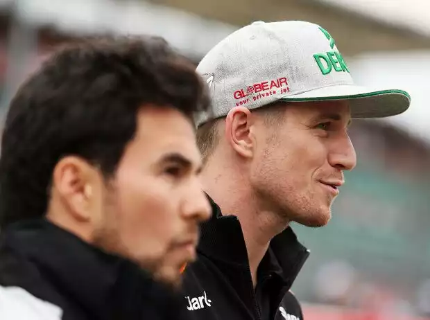 Sergio Perez, Nico Hülkenberg Titel-Bild zur News: Sergio Perez, Nico Hülkenberg
