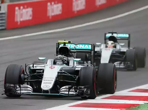 Nico Rosberg, Lewis Hamilton Titel-Bild zur News: Nico Rosberg, Lewis Hamilton